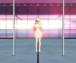 Yukari Dances Naked behind..